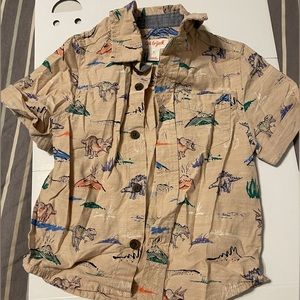 Dinosaur button up toddler
